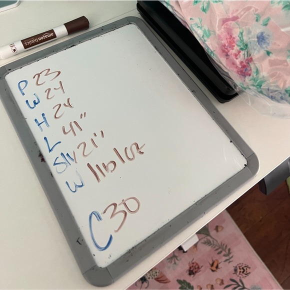 Vtg Leisure Life Quilted Robe Pink Blue Floral Sz XL Cottage Country Look - Picture 10 of 10